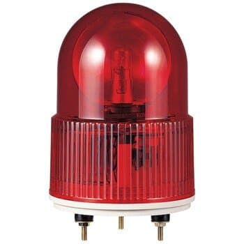 Q-Light S100R-220V, Bulb revolving warning light Ø100mm