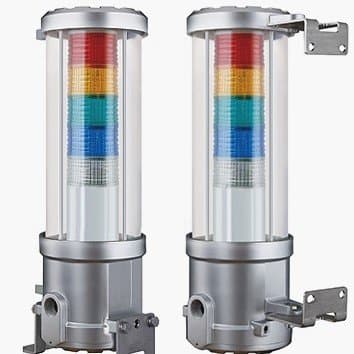 Q-Light QTEXB-3-24VDC, Tower light explosion proof 3 susun